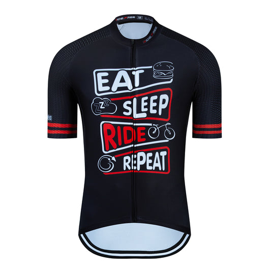 Eat, Sleep, Ride, Repeat Cycling Jersey