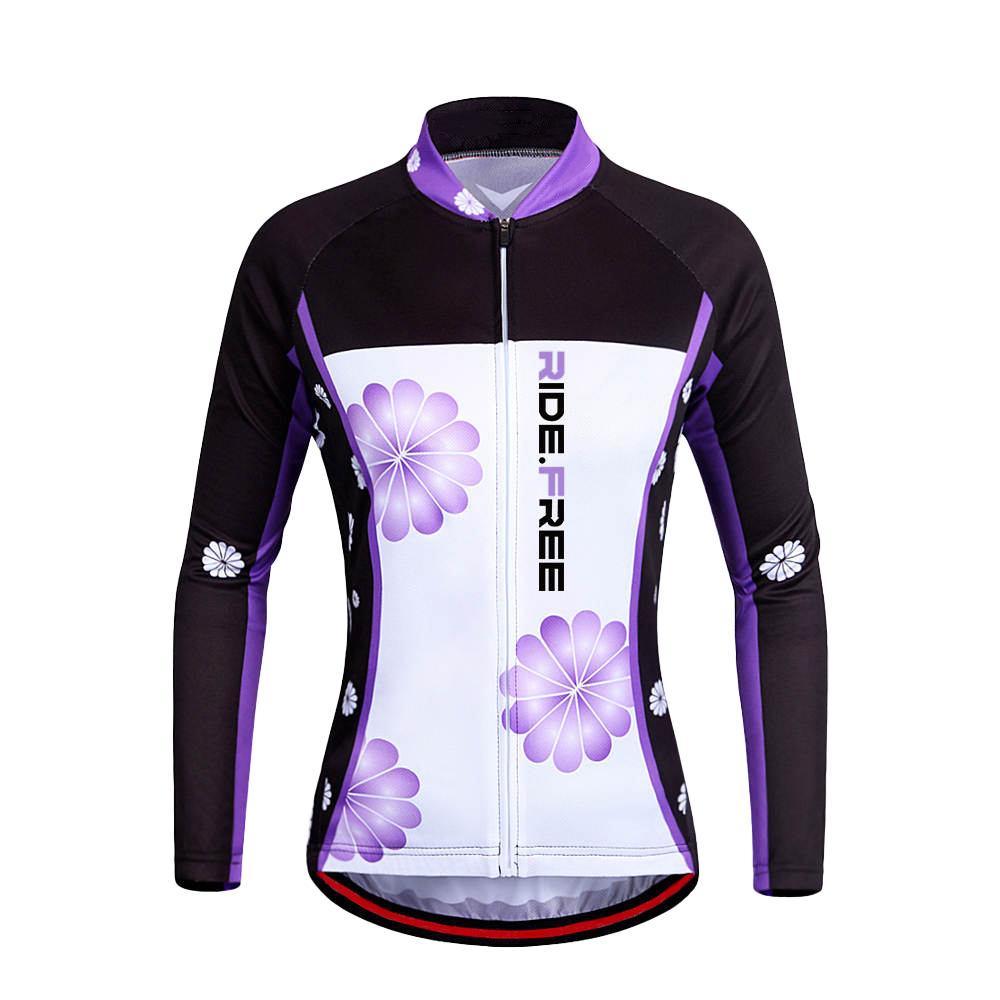 Daisy Cycling Jersey - Ladies Long Sleeve