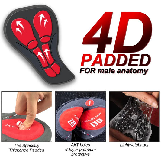 Cycling MTB Underwear - Gel Chamois - Mens