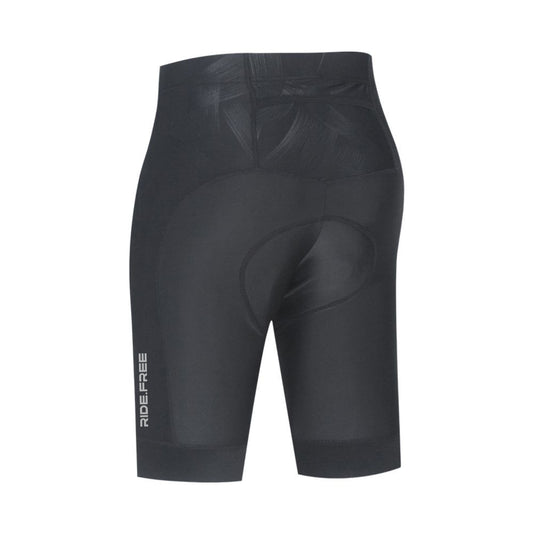 Cycling Shorts - Elasticated Foam Chamois - Womens - Brush Strokes