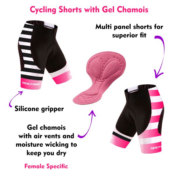 Cycling Shorts – Candy – Womens