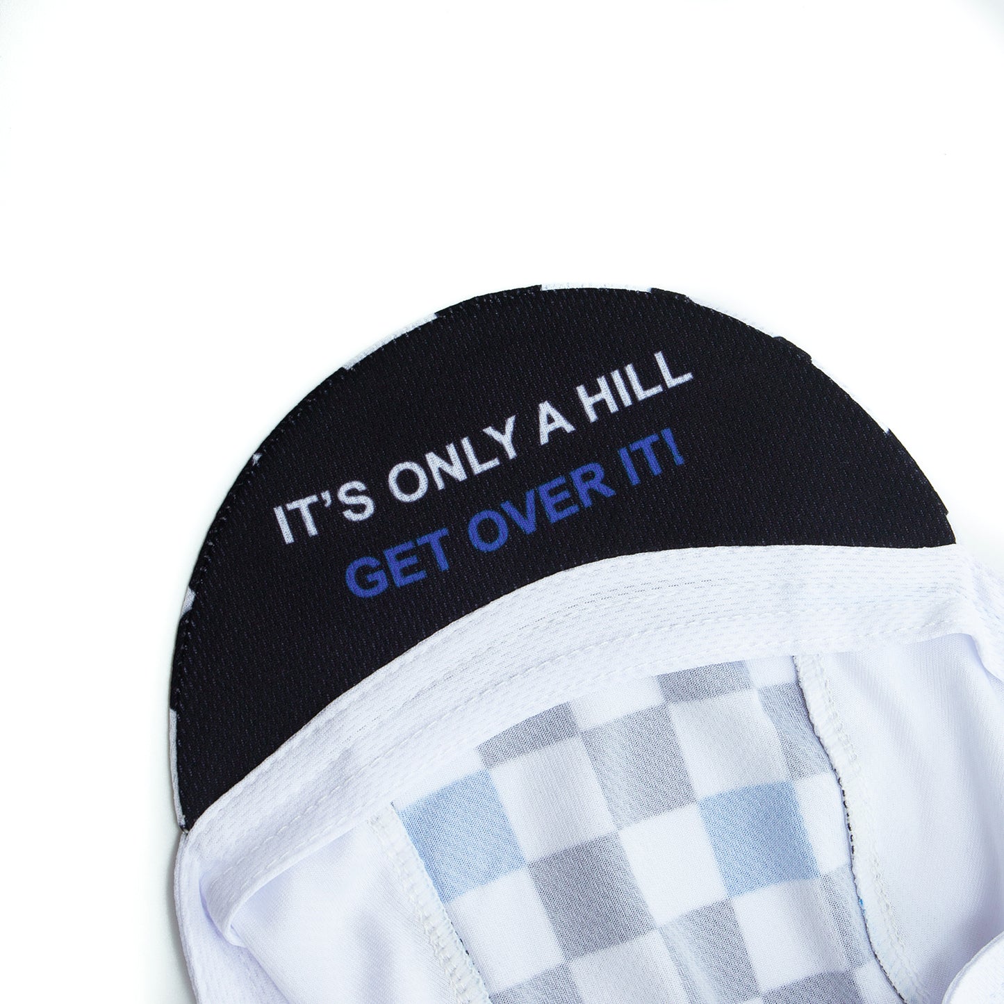 It's Only a Hill Cycling Cap - Blue