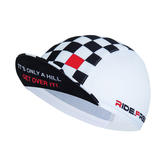 It's Only a Hill Cycling Cap - Red