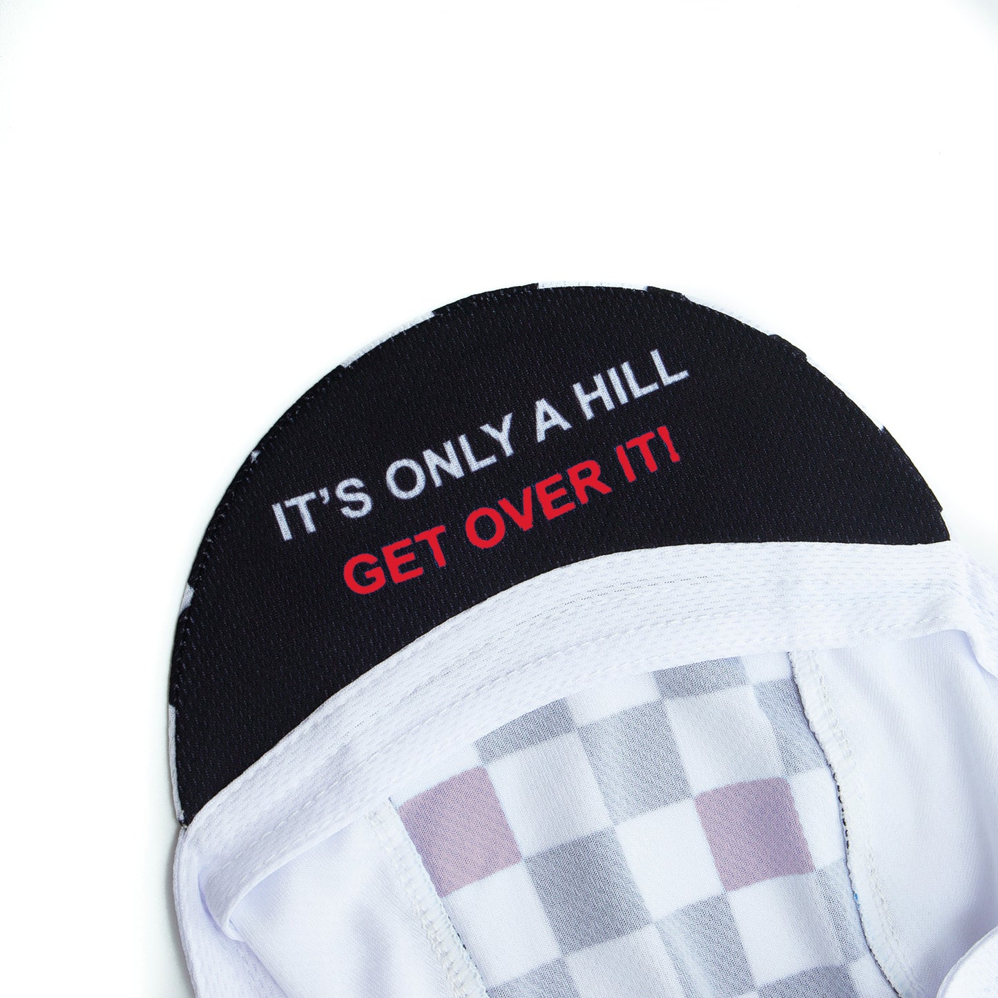 It's Only a Hill Cycling Cap - Red