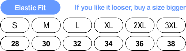 Mens Jersey Size Chart