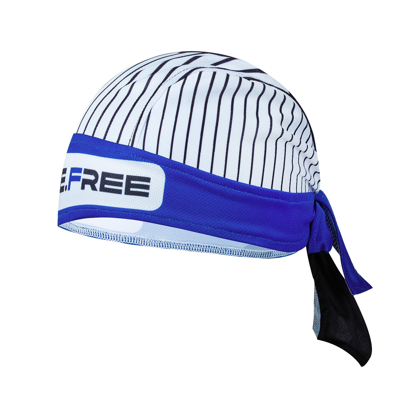 Pin Stripe Skull Cap - Blue