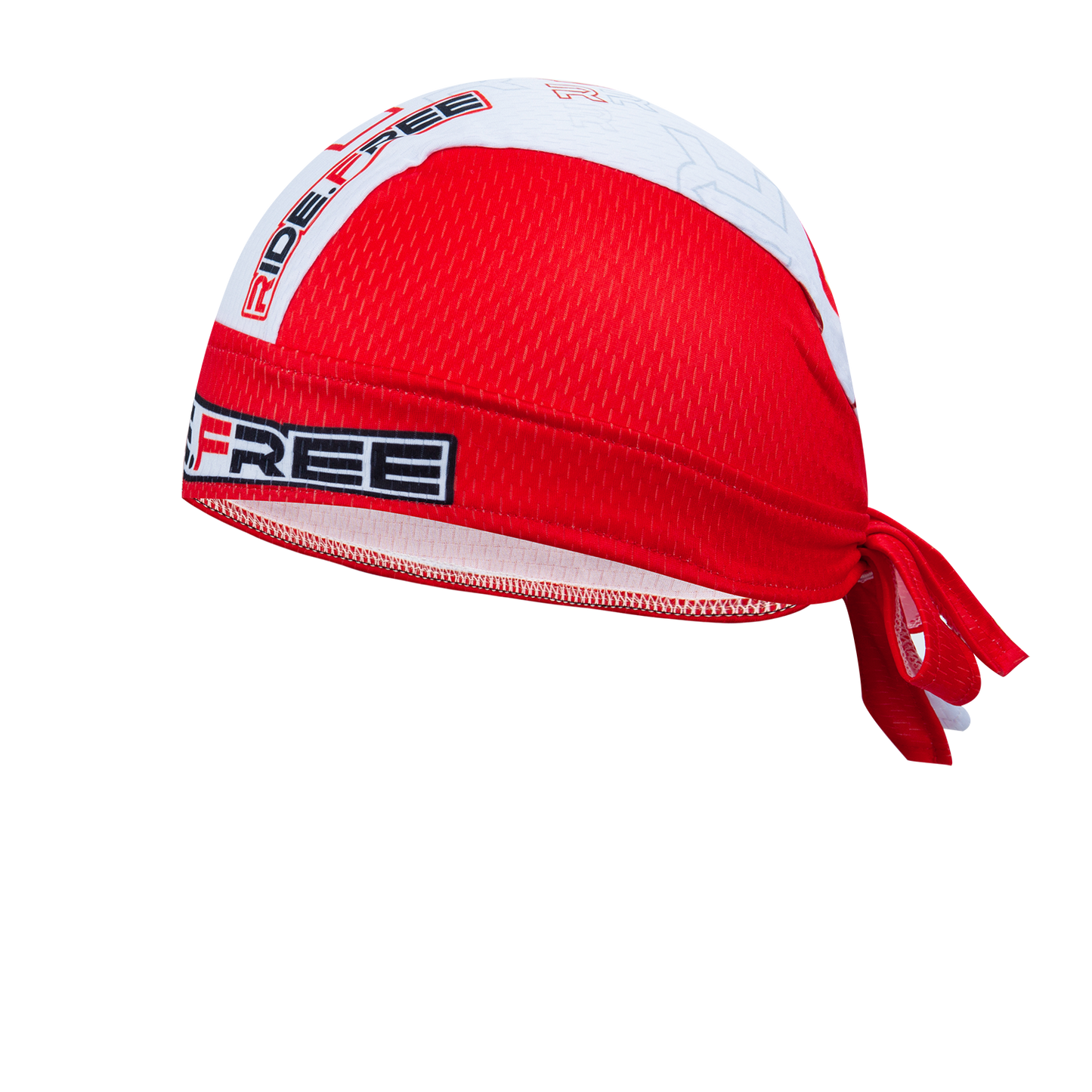 Cycling Skull Cap - Ride Free - Red