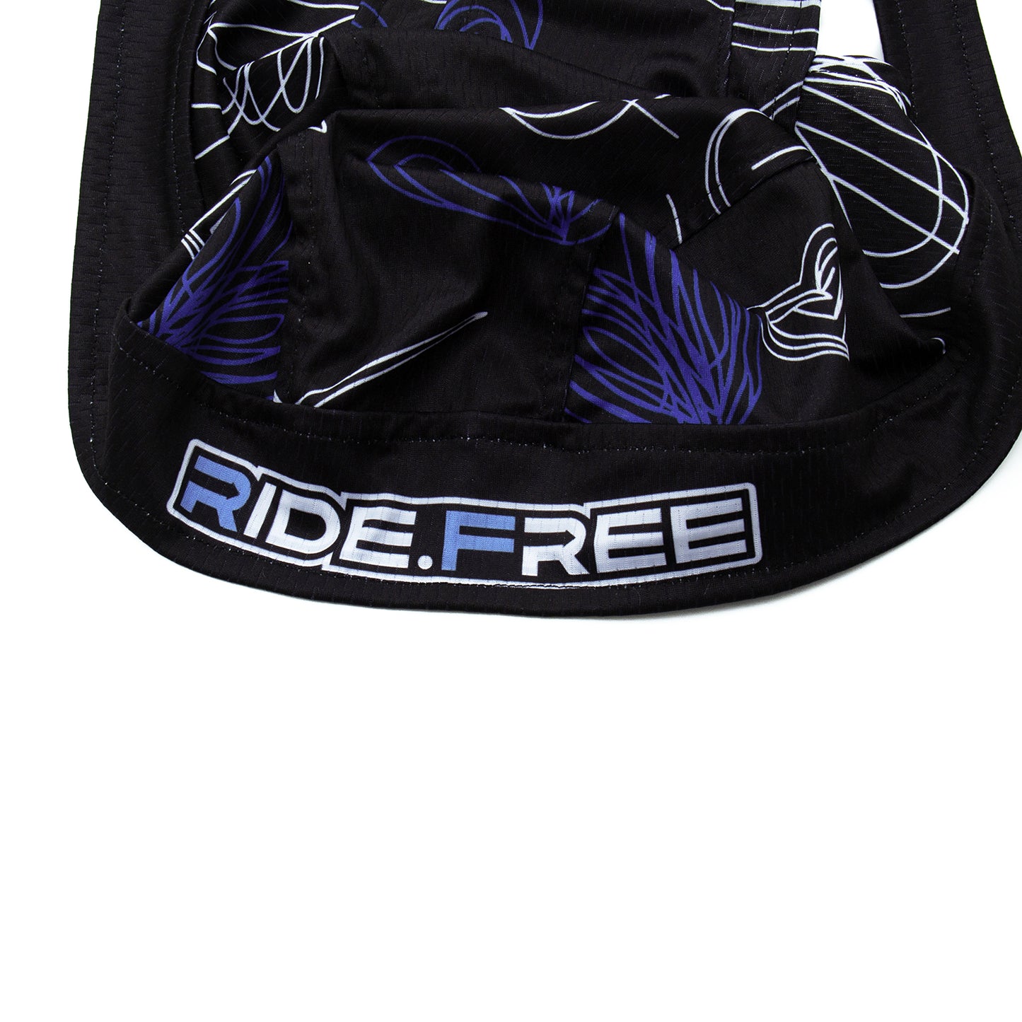 Spagetti Heart Skull Cap - Blue