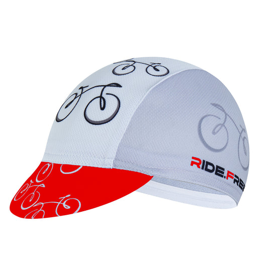 CycleScenes Cycling Cap - Red