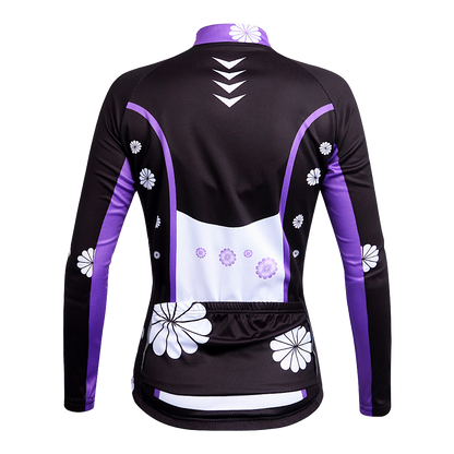 Daisy Cycling Jersey - Ladies Long Sleeve