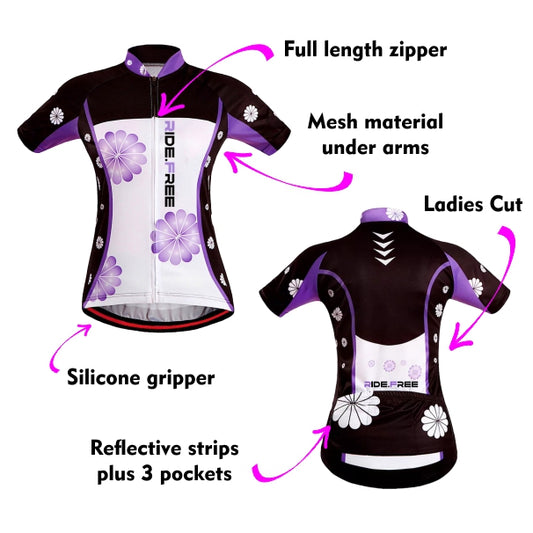 Daisy Cycling Jersey - Ladies