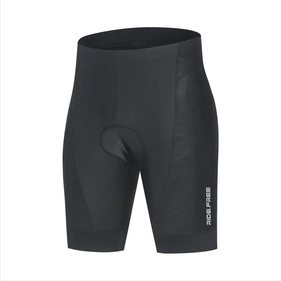 Cycling Shorts - Elasticated Foam Chamois - Womens - Brush Strokes