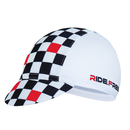 Falling Off Doesn't Hurt Cycling Cap - Red