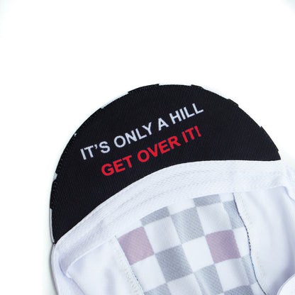 It's Only a Hill Cycling Cap - Red