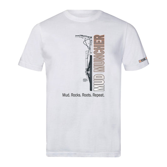 Mud Muncher - Sports T - White