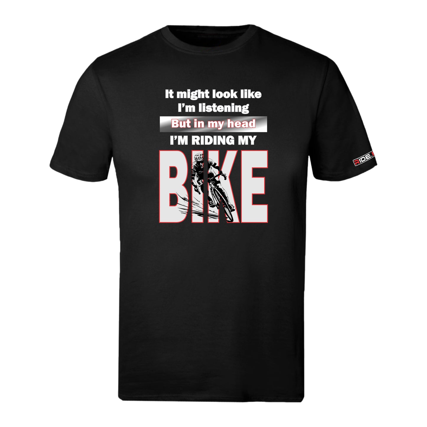 It Might Look Like I'm Listening - Sports T - Black