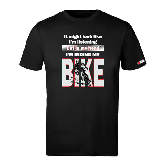 It Might Look Like I'm Listening - Sports T - Black