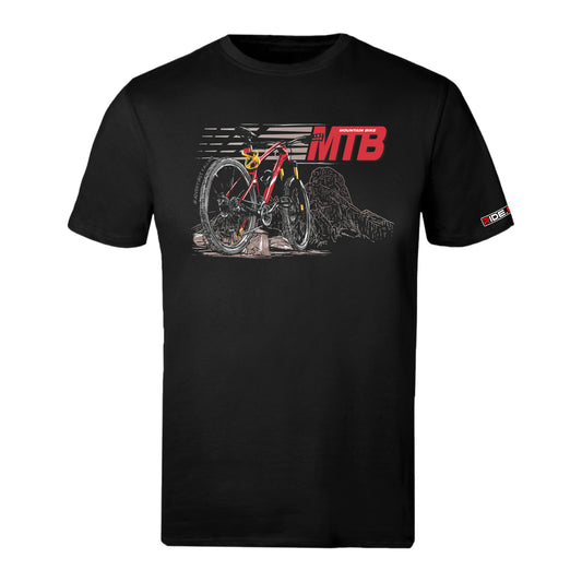 MTB #Adventures Calling - Sports T - Black