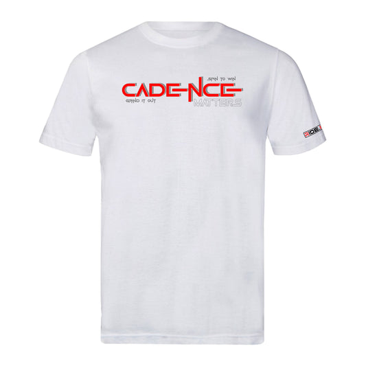 Cadence Matters - Sports T - White