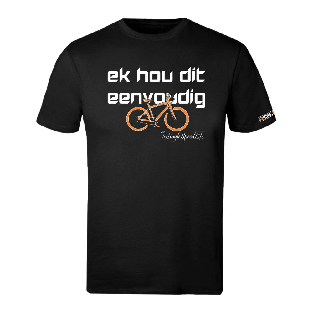 Ek Hou Dit Eenvoudig - Sports T - Black