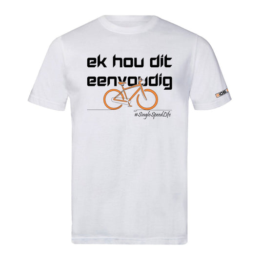 Ek Hou Dit Eenvoudig - Sports T - White