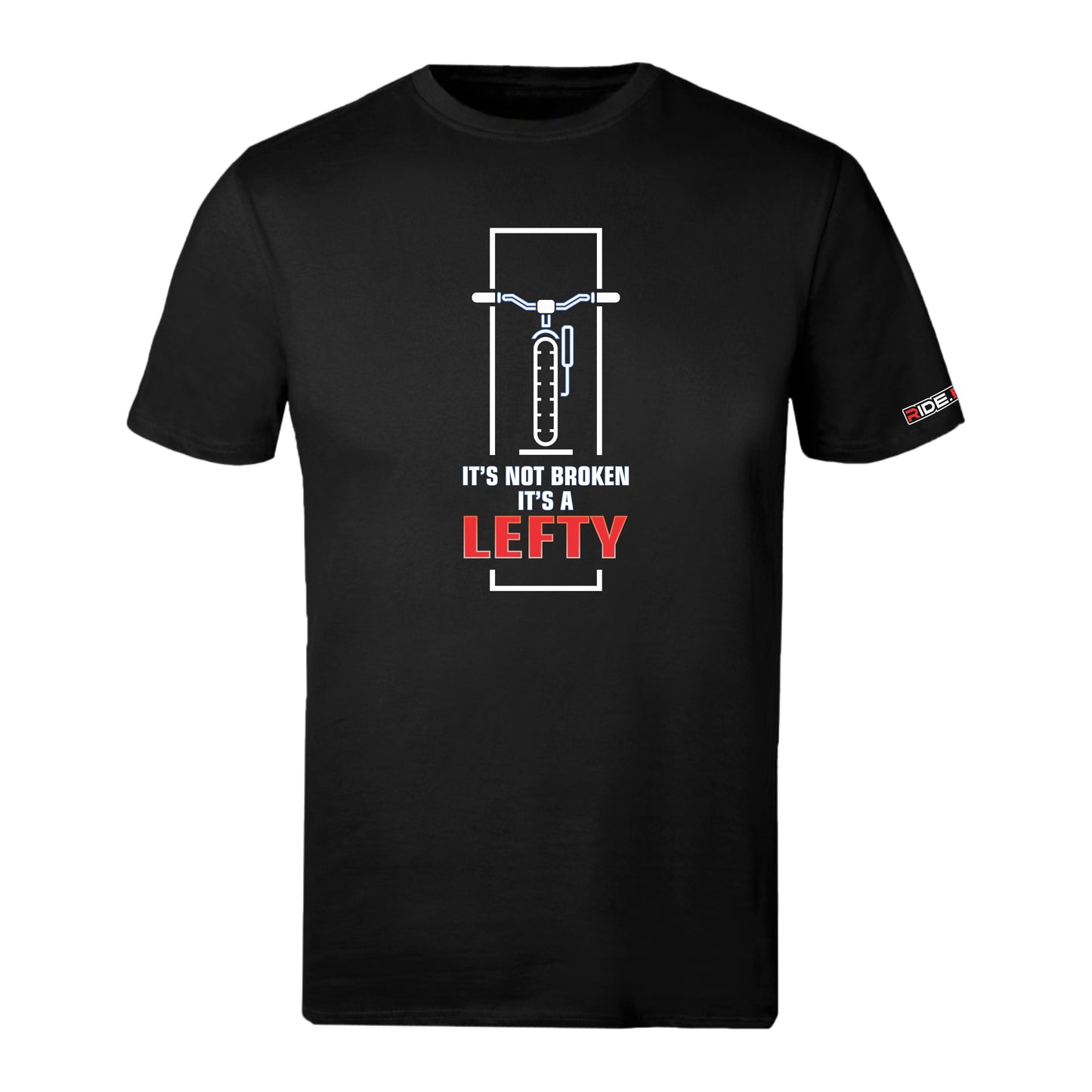 It's Not Broken, It's a Lefty - Sports T - Black