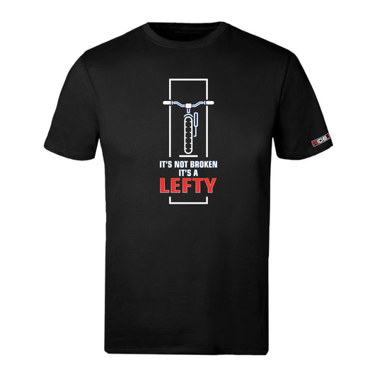 It's Not Broken, It's a Lefty - Sports T - Black