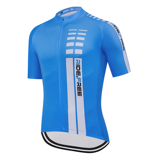 Rapid Shift Cycling Jersey - Light Blue