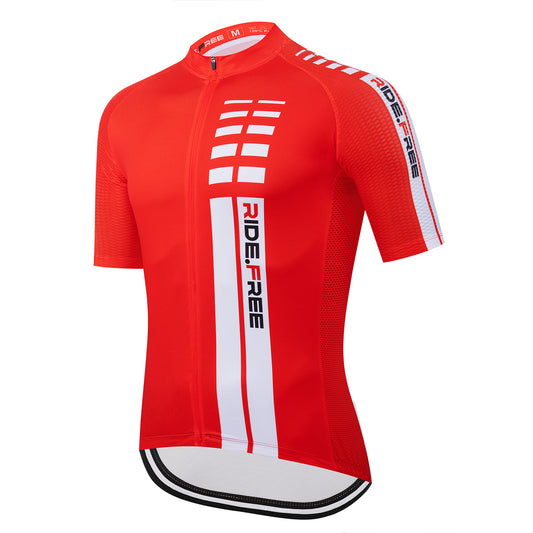 Rapid Shift Cycling Jersey - Red