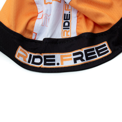 Ride Free Skull Cap - Orange