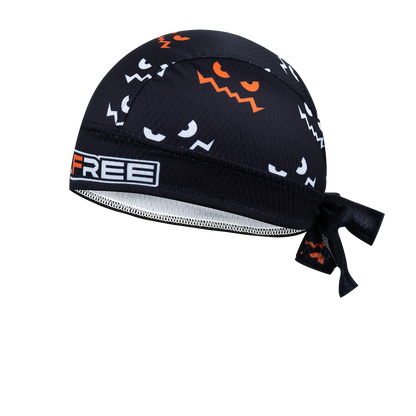 Persevere Skull Cap - Orange
