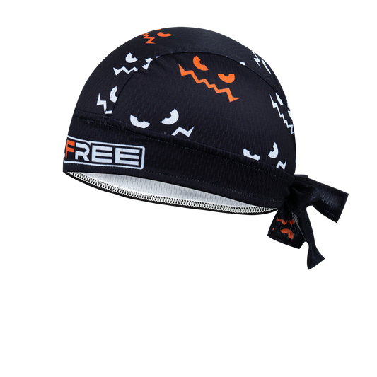 Persevere Skull Cap - Orange
